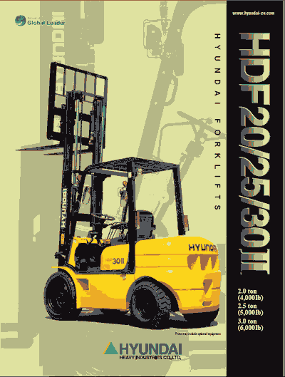 Вилочные погрузчики HYUNDAI